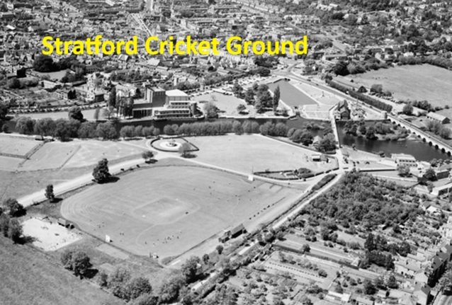 Stratford-upon-Avon - Cricket Ground : Image credit Britain from above